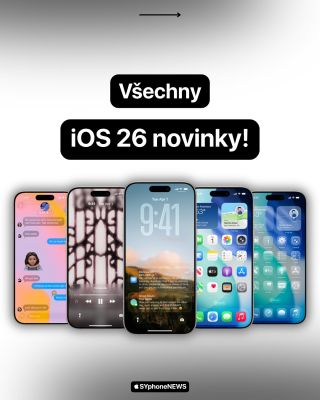 Všechny novinky iOS 26 na jednom místě!🫡 iOS 26 nepřináší jen nový elegantní vzhled „Liquid Glass“, ale také chytré...