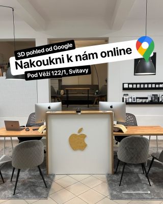 👀 Tohle není vizualizace, ale realita Nově si můžeš naši prodejnu prohlédnout i 3D pohledem na Google nebo nás klidně...